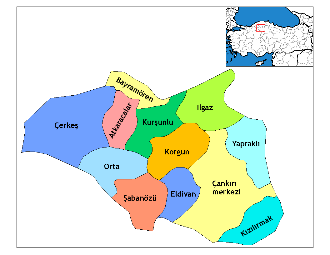 Çankırı İlçeleri